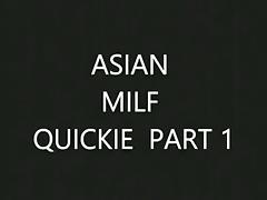 Penetrating this asian milf streetslut in the hotel with condom tube porn video