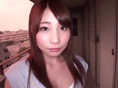 Perky Japanese tits make his mouth water as they screw tube porn video