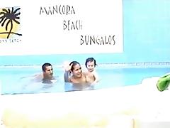 Couple on a holiday to mancora beach bungalos makes a sextape tube porn video