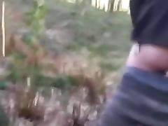Dogging slut has a groupsex party in the forest with strangers tube porn video
