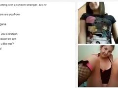 3 hot lesbian girls have cybersex online tube porn video