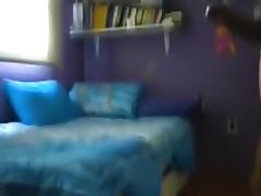 Hot ponytailed latina sucks and rides her bf on the bed tube porn video