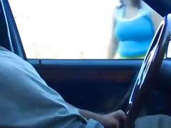 Hello, sir. can i wash your window and suck your cock ? tube porn video