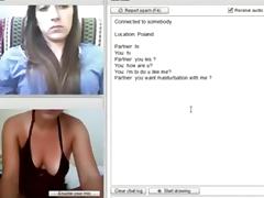 18yo polish lesbian girl has cybersex with a 21yo on chat roulette tube porn video