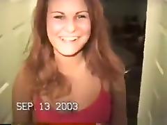 College couple homemade sextape in 2003 tube porn video