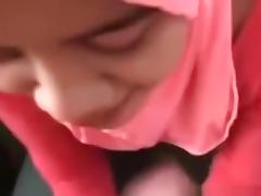 Muslim hijab asian girl is a bad girl by having pre-marriage sex tube porn video