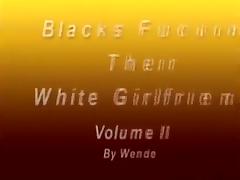 Blacks fucking their white girlfriends part 2' compilation tube porn video