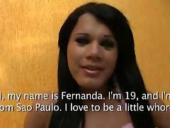 Sexy Fernanda Barebacked tube porn video