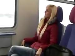 Gorgeous GF Banged in Train Bathroom tube porn video