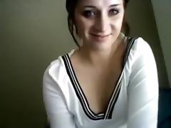 So sexy iranian american brunette female make awesome webcam fun tube porn video