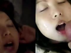 Asian GF nicely spermed tube porn video