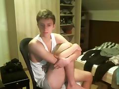 Cute Twink Huge Load tube porn video