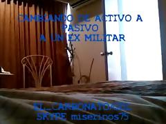 COGIENDO AL EX MILITAR, DE ACTIVO A PASIVO tube porn video