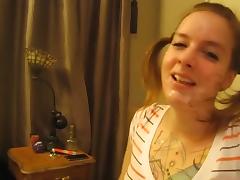 Amber Blank double facial tube porn video