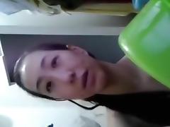Singapore chinese girl shower tube porn video