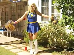 Blonde Cheerleader Ally Gets Fucked Jerks tube porn video
