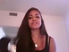 ORIGINAL: 18 YO Skype Latina nervous at first tube porn video