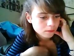 shy college girl masturbates on cam tube porn video