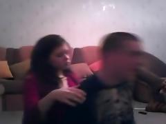Russian girl slammed by her man tube porn video