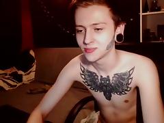 Pretty Twink in a Chair tube porn video