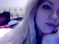 ShineBlondy caresses her pussy tube porn video