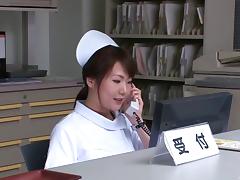 Nurses at the doctors office have lesbian sex after work tube porn video