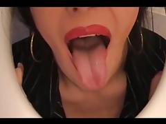 toilet slut rough throat fucking tube porn video