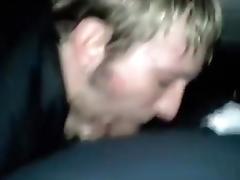 Twink sucks me in my truck tube porn video