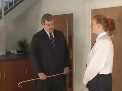 Caning of Justine tube porn video