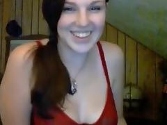 My hot homemade porn shows me being topless on webcam tube porn video