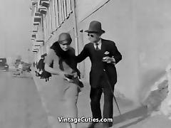 Old Man Fucks Hot Girls in Town 1920s (1920s Vintage) tube porn video