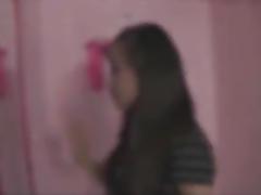 Cute philippine girl try out glory hole tube porn video