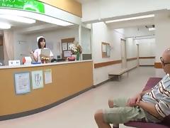 Tsukasa Aoi in Nurse tube porn video