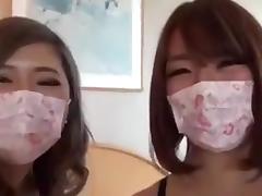 Two japan lesbian filming tube porn video
