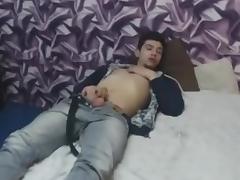 Romanian Very Cute Athletic Boy Cums On Cam Hot Ass tube porn video