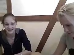 german college girl have a relaxing time in a spa tube porn video