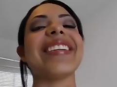 Eager slut with tongue piercing tube porn video