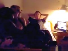 Two Friends Sharing Girlfriend Homemade Threesome tube porn video