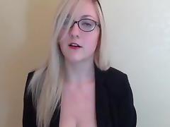 Dirty Busty Blonde Handjob Terrific Lady tube porn video