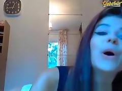 Very Long Webcam Show By Cute Brunette Having Orgasms tube porn video