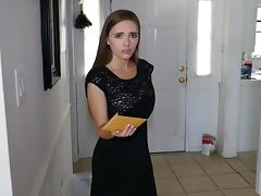 Young realtor with nice natural tits and perfect body tube porn video