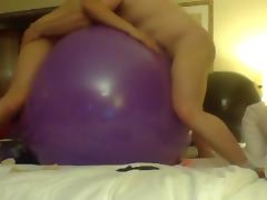 Balloon hotel looning tube porn video