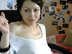 Nice small floppy russian tits tube porn video