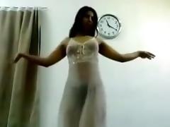 Sexy Arab dancing girl tube porn video