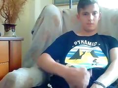 Greek cute boy cums on webcam  sexy ass tube porn video