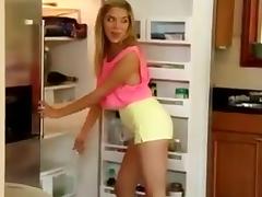 Lia lorgets fucked in the kitchen tube porn video