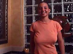 Big tits college girl bouncing wet t tube porn video
