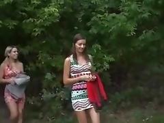Two schoolgirl girls is better than one tube porn video