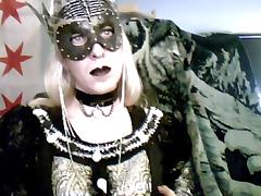 Goth queen crossdresser tube porn video