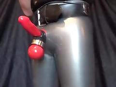 HARD RUBBER CBT tube porn video